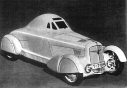 1935 Adler Trumpf Junior Sport Avus Record Car